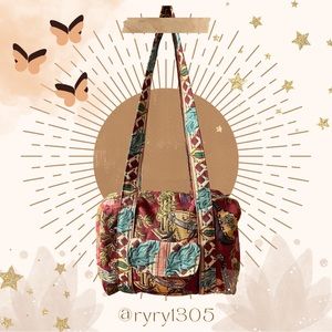 NWT Unique Tapestry Purse/Handbag Muticolored